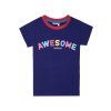 Dívčí pyžamo Awesome - navy/malinová — dětské oblečení Winkiki
