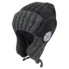Chlapecká pletená čepice - 7987 - grafitová - pro obvod hlavy 54 cm