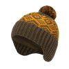 Chlapecká pletená čepice - 9321 - khaki — Marhatter