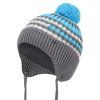 Chlapecká pletená čepice - 9364 - tmavě šedá — Marhatter