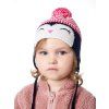 Dívčí pletená čepice - 9662 - tmavě modrá — Marhatter