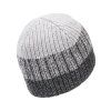 Pánská pletená čepice - 7733 - černo-šedá — Marhatter