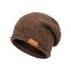 Pánská pletená čepice - 7808 - hnědá — Marhatter