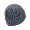 Pánská pletená čepice - 8649 - džínsová - pro obvod hlavy 59 cm