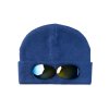 Pánská pletená čepice - 8817 - tmavě modrá - pro obvod hlavy 59 cm