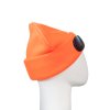 Pánská pletená čepice - 8817 - oranžová - pro obvod hlavy 59 cm