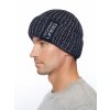 Pánská pletená čepice - 9768 - modrá - pro obvod hlavy 59 cm