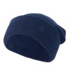 Pletená čepice pro teenagery - 9004 - tmavě modrá - pro obvod hlavy 56 cm