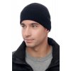 Pánská pletená čepice - 1031 - černá - pro obvod hlavy 59 cm
