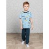 Chlapecké pyžamo Hawaii - modrá/navy - velikost 122