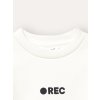 Unisex mikina REC - Mléčně bílá - velikost 170