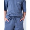 Unisex pyžamo Base, krátké kalhoty, krátký rukáv - tmavě modrá - velikost 122