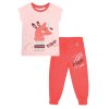 Dívčí pyžamo Lama - světle-růžová/korálová - velikost 122