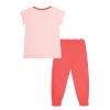 Dívčí pyžamo Lama - světle-růžová/korálová - velikost 122