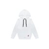 Dívčí mikina s kapucí W - bílá - velikost 164