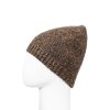 Pánská pletená čepice - 8963 - kávová - pro obvod hlavy 59 cm