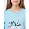 Dívčí mikina Club - tyrkysová - velikost 152