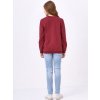 Dívčí mikina Club - bordo - velikost 152