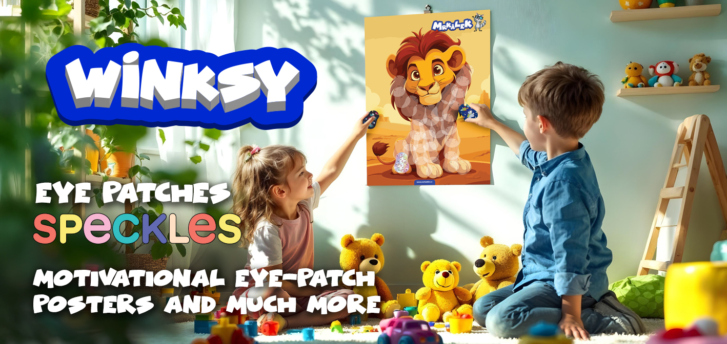SPECKLES Eye Patches. Motivational eye-patch posters and much more