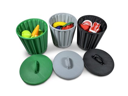 Krmíci - Krmení (popelničky) (Barva Zelená)