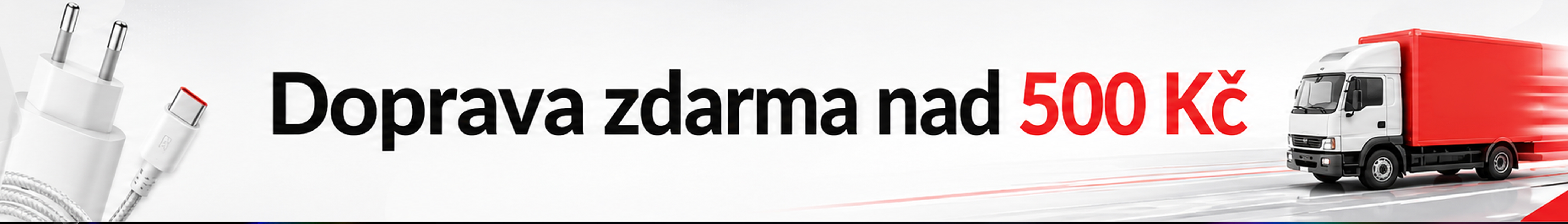 Doprava zdarma nad 500 Kč