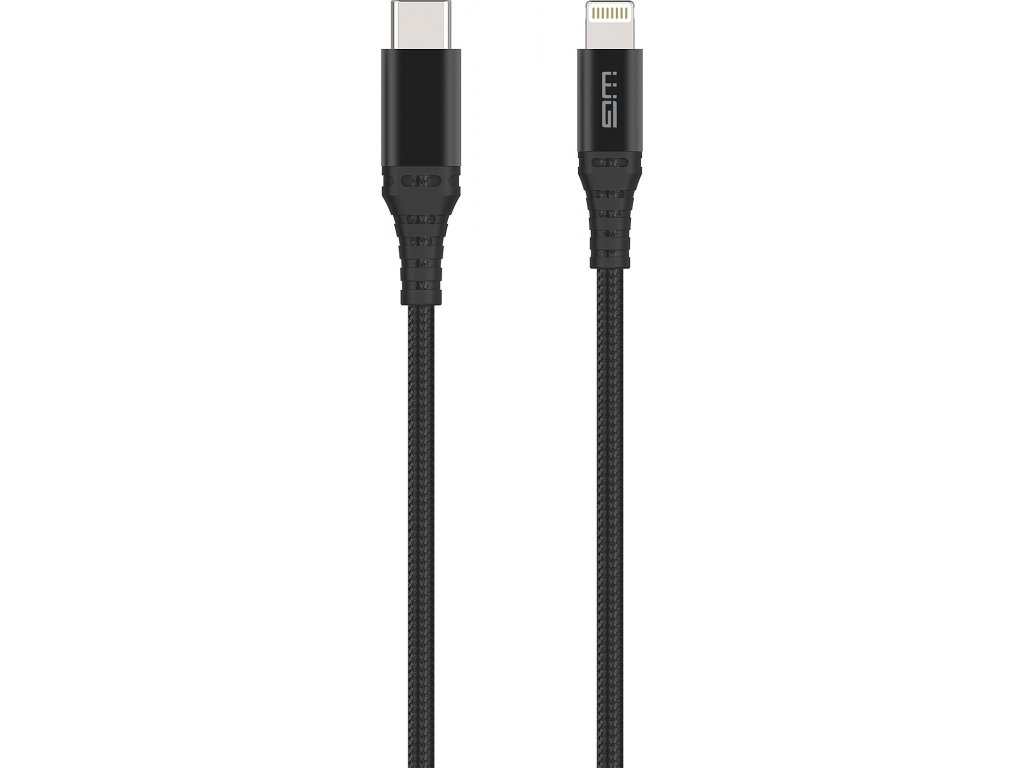 Datový kabel Type-C/Lightning (1m) (Černý)