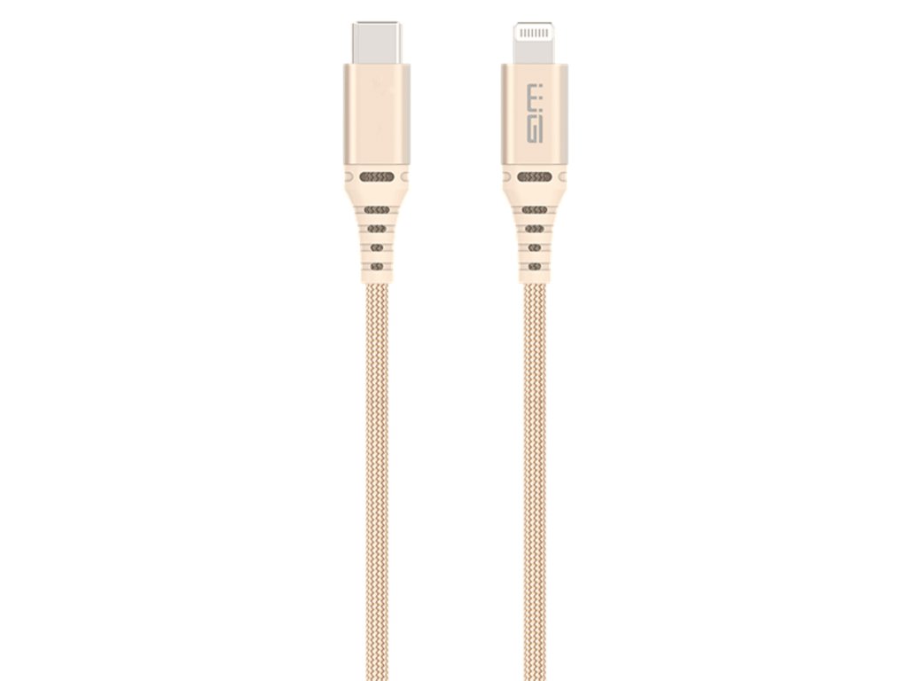 Datový kabel Type-C/Lightning (1m) (Zlatý)