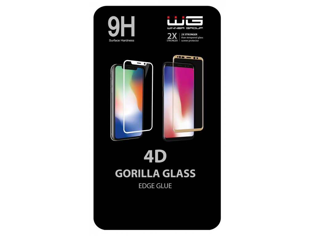Tvrzené sklo 4D Edge Glue Samsung Galaxy S20 (Černé)