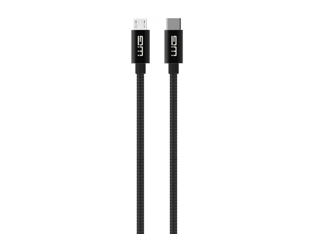 Datový kabel Type-C (male) to Micro USB(male) - 1m (Černý)