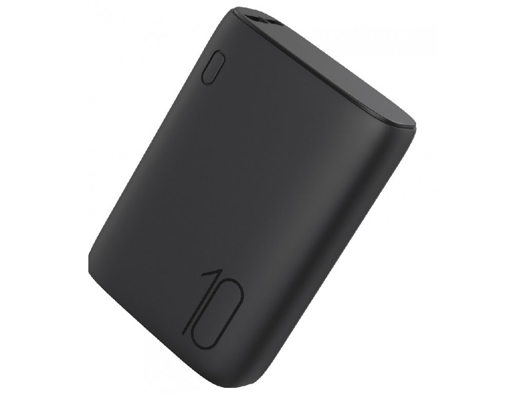 Powerbanka 10000 mAh 2x USB/20W + kabel Type-C - černá