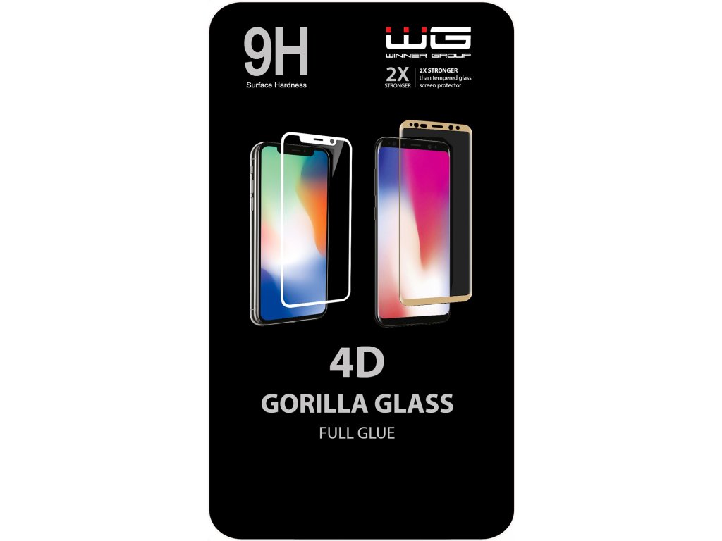 Tvrzené sklo 4D Full Glue Sony Xperia 10 IV 5G (Černé)