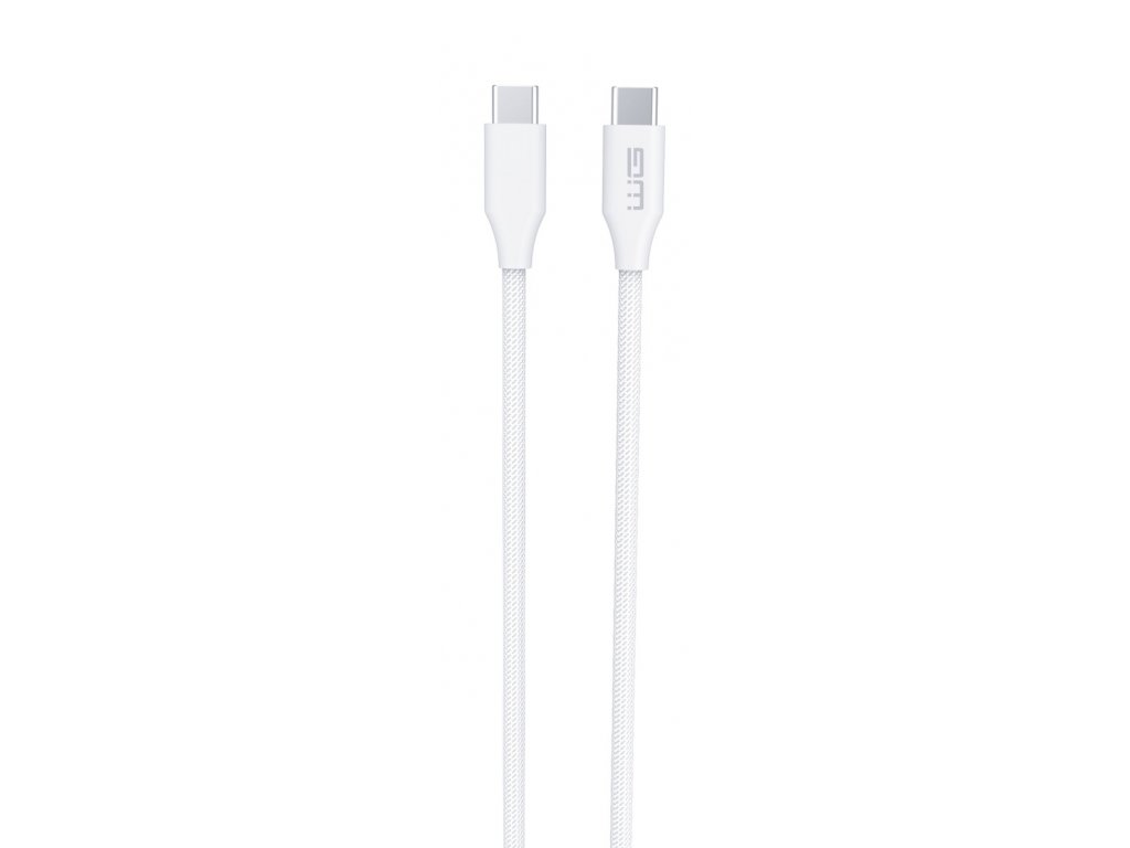 Kabel Type C-Type C - 1,5m (120W/5A) (Bílý)