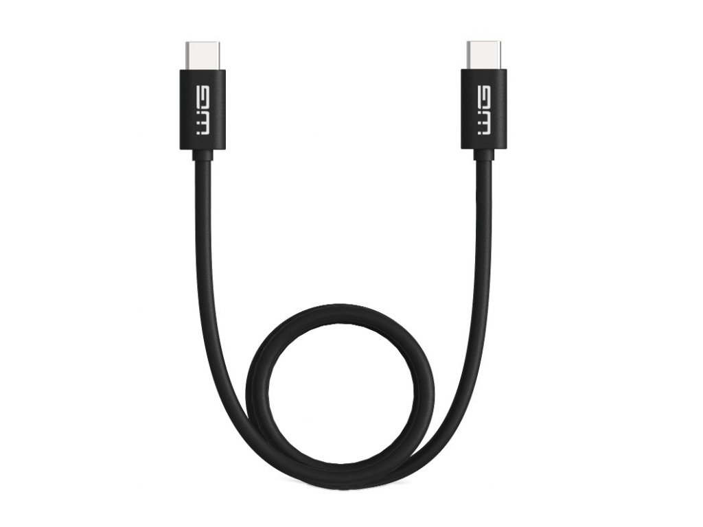 Datový kabel Type-C to Type-C 3A (Černý)