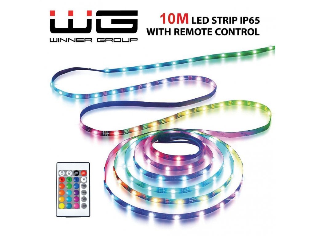 LED pásek WG10 (10m) s ovladačem