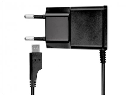 USB Charger 1,2A MICRO-USB Cable (Černá)