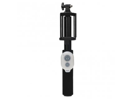 Teleskopická selfie tyč s bluetooth ovladačem (Černá)