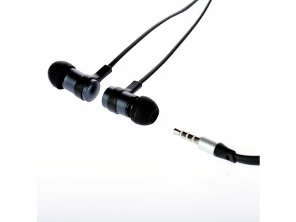 Sluchátka WG HF Stereo 3,5 mm jack - černé