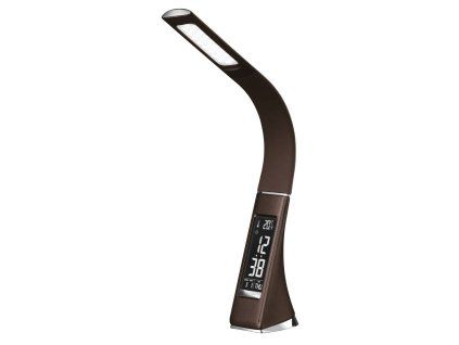 U2 Leather LED Lamp - brown