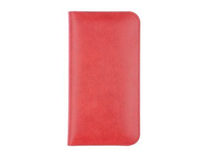 Leather Wallet Case - red