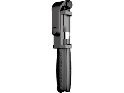 Teleskopická selfie tyč s tripodem a bluetooth (Černá)