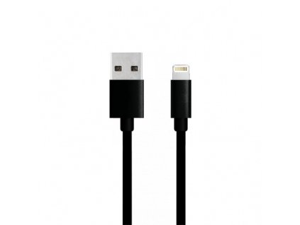 Kabel do transmisji danych USB-A x Lightning MFI 2m - czarny