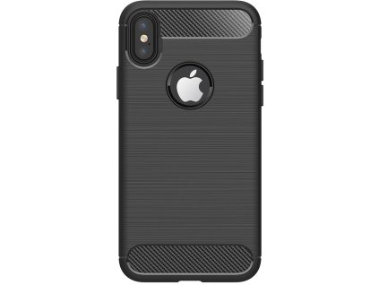 Pouzdro Carbon iPhone XR - černé