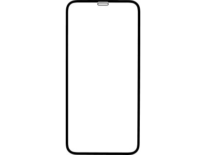 Szkło hartowane 4D Full Glue iPhone XR/11 - czarne
