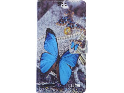 Pouzdro New Unibook 5,3" - butterfly