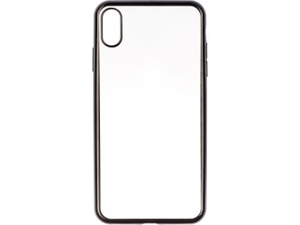 Pouzdro Azzaro T TPU laser electroplating iPhone XR (Černé)