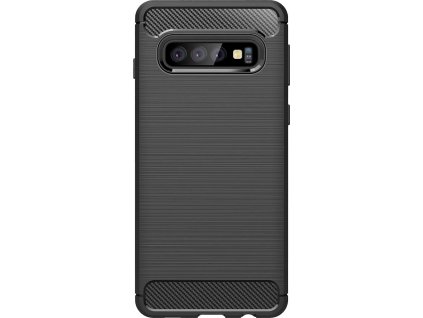 Pouzdro Carbon Samsung Galaxy S10 Plus (Černé)