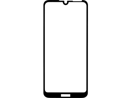 Szkło hartowane 4D Full Glue Huawei Y6 (2019)/Y6S/Honor 8A - czarne