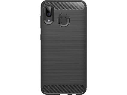 Carbon Case for Samsung Galaxy A40 - Black