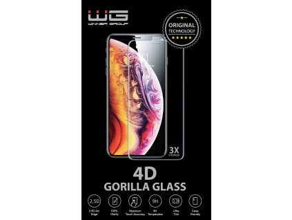 Szkło Hartowane 4D Edge Glue Samsung Galaxy S10 (Czarne)