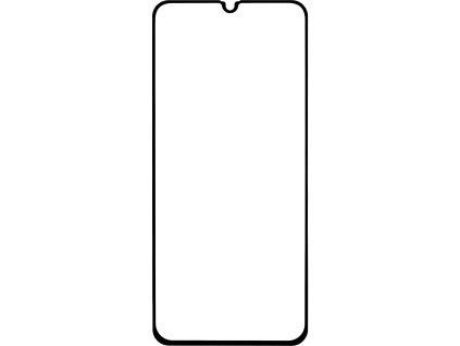 Tvrzené sklo 4D Edge Glue Samsung Galaxy A70 - černé